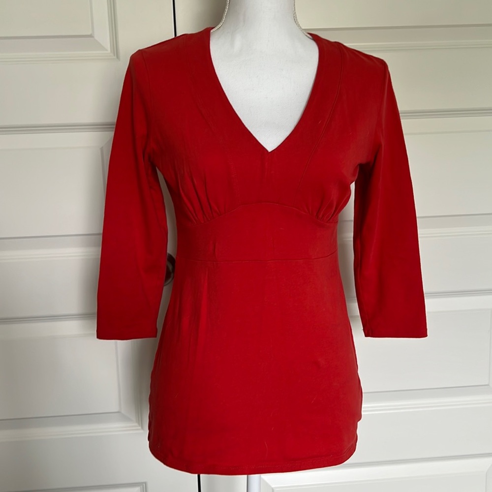 Womens 3/4 sleeve top